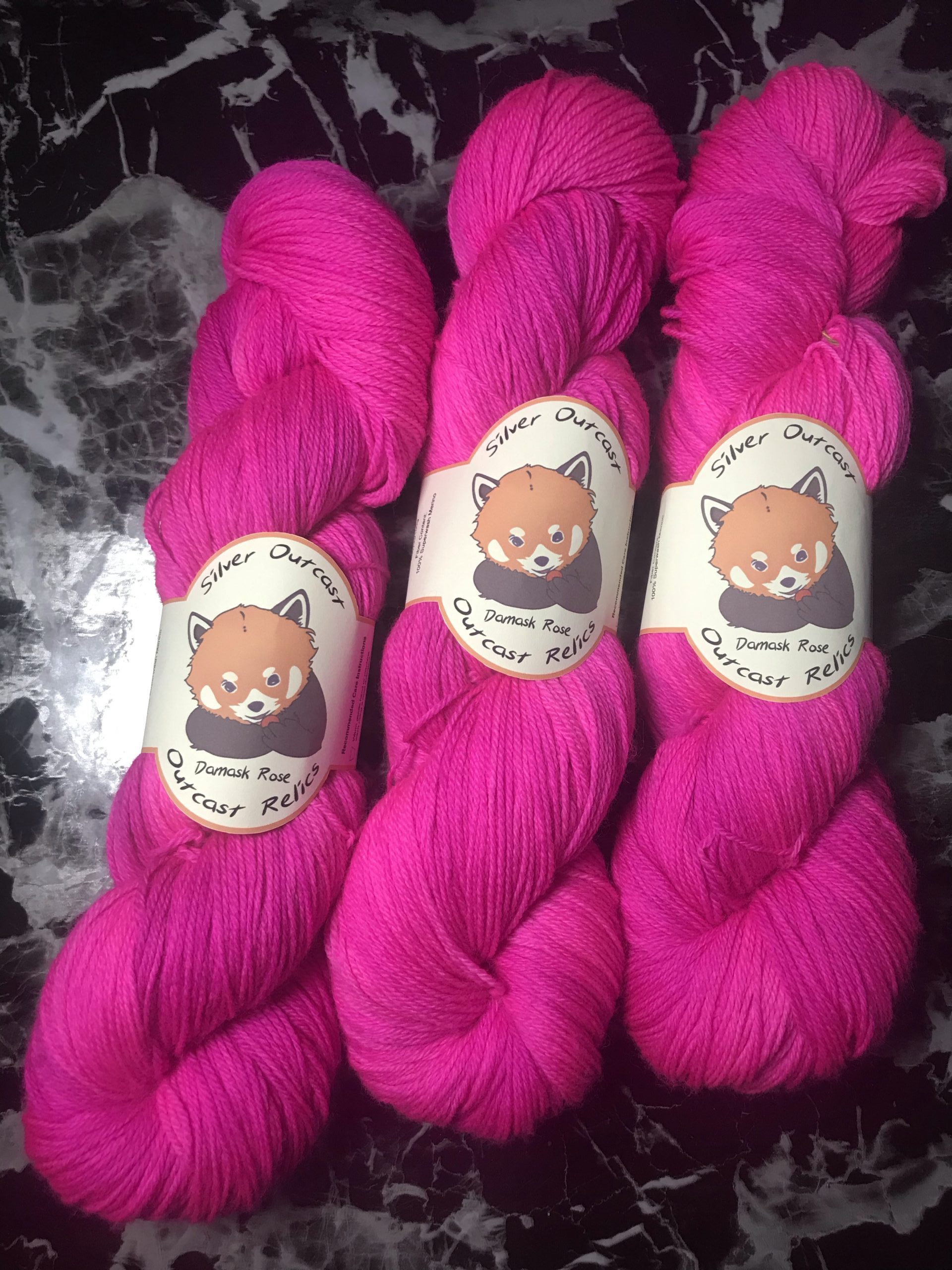 Baby Pink Shepherd's Wool Worsted Weight Yarn